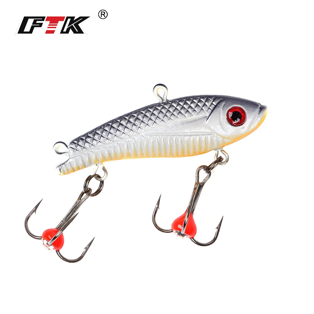 FTK-señuelo para pesca en hielo, 20g/5cm, 35g/5,5 cm, equilibrador de invierno, cebo duro para pesca en hielo, aparejos de pesca Jigging - imagen 2