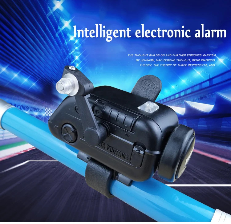 Conjunto de alarma de pesca remota, dispositivo electrónico inteligente con depósito luminoso, inalámbrico, función de caña de mar, accesorios de pesca, herramientas T45 - imagen 3