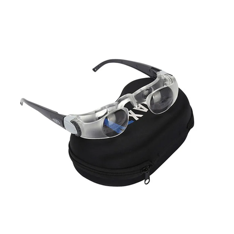 Gafas de sol polarizadas para pesca, lentes de sol portátiles de marco completo, con lupa, binoculares, accesorios T45 - imagen 2