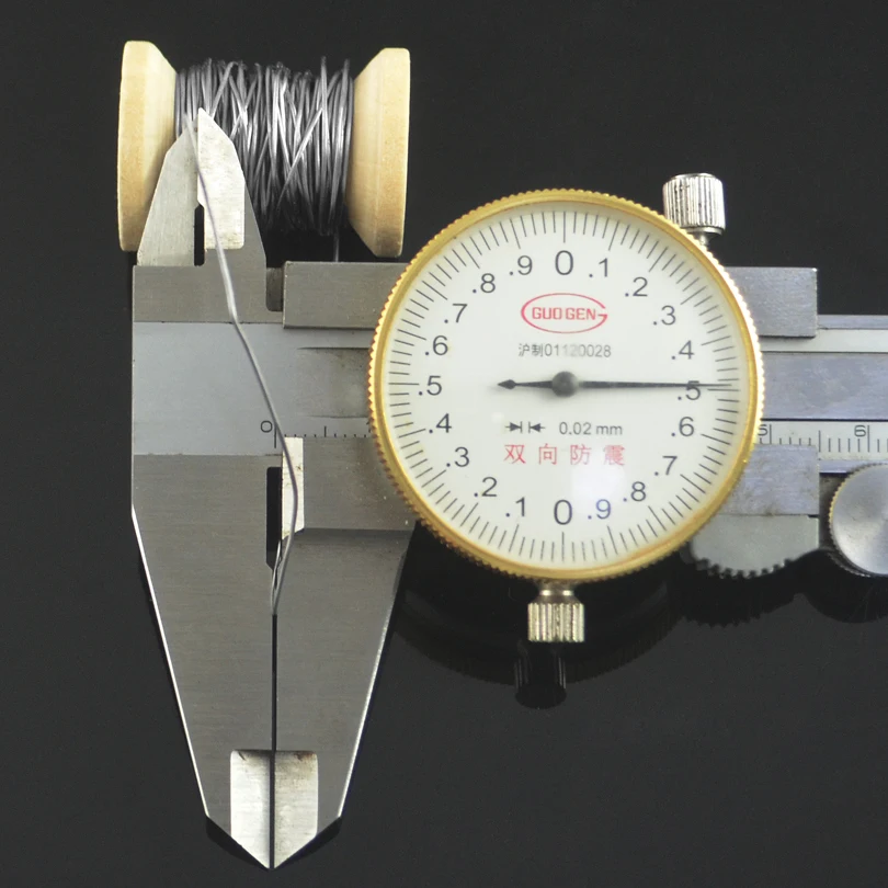 MNFT 2 uds diámetro 0,5mm/1,0mm carrete de alambre de plomo suave para atado de moscas Material de pesca para sedal de peso - imagen 4