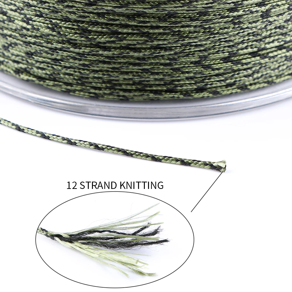 Angryfish Sedal de Carpa PE Doce hebras Trenza en D Camuflaje - imagen 4