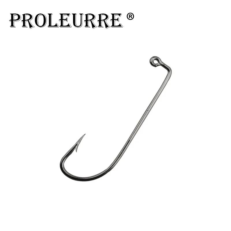 Anzuelo de pesca con púas de acero de alto carbono, anzuelo de tamaño 2 #1/0 #2/0 #3/0 #4/0 #5/0 #, anzuelos de pesca, soporte de cebo para peces, estanque de gusanos, 20 piezas - imagen 4