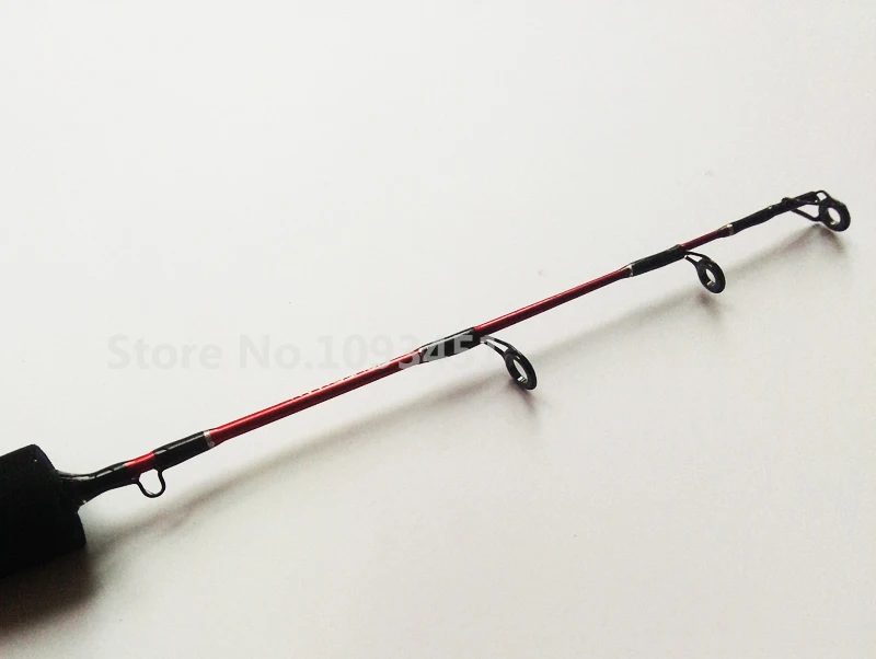 Mini caña de pescar portátil de hielo, caña de pescar pequeña con carrete de pesca con mosca de invierno, 0,45 m, envío gratis - imagen 3