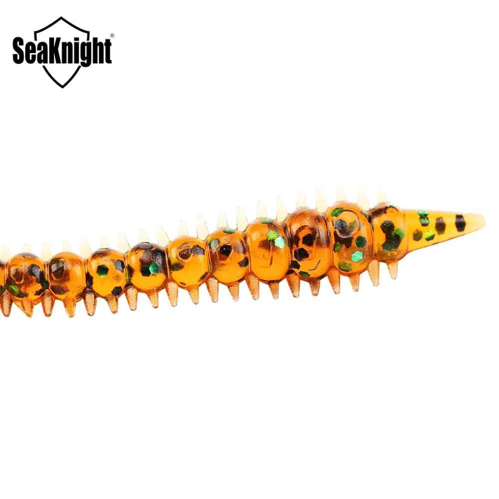 SeaKnight SL009 3,6g 130mm 8 Uds cebo Artificial lombriz señuelo de pesca suave gusano suave señuelo de lubina para pesca en río y lago - imagen 4