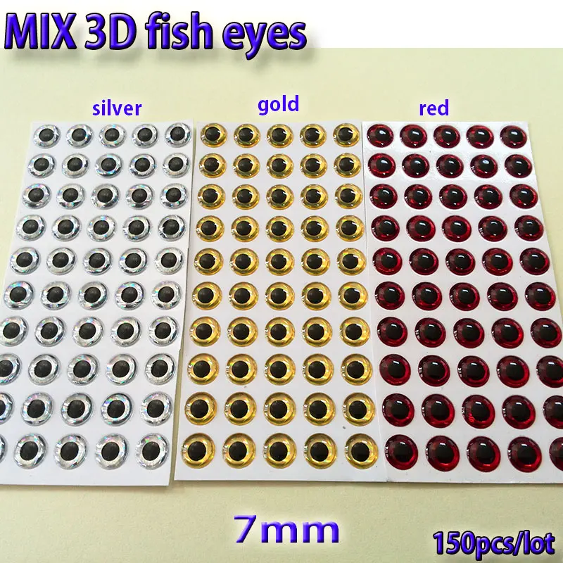 mix 7mm 150pcs