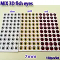 mix 7mm 150pcs