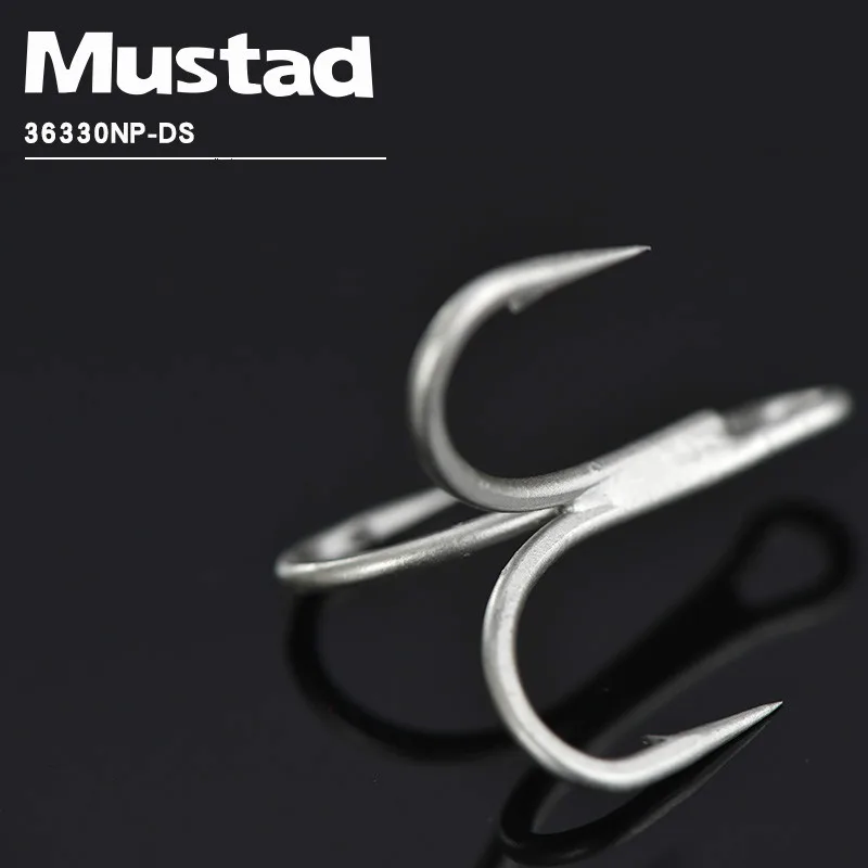Mustad-Anzuelos triples 36330, Anzuelos de púas sólidas, Anzuelos de Calamar de océano profundo, anzuelo de tres anclas, equipo de Pesca - imagen 4