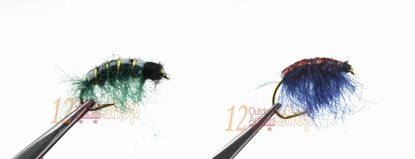 MNFT 5 metros colores surtidos atado de moscas línea de doblaje hilo Scud arena gusano moscas nuevo Material de atado de moscas para cuerpo de adulto ninfa - imagen 4