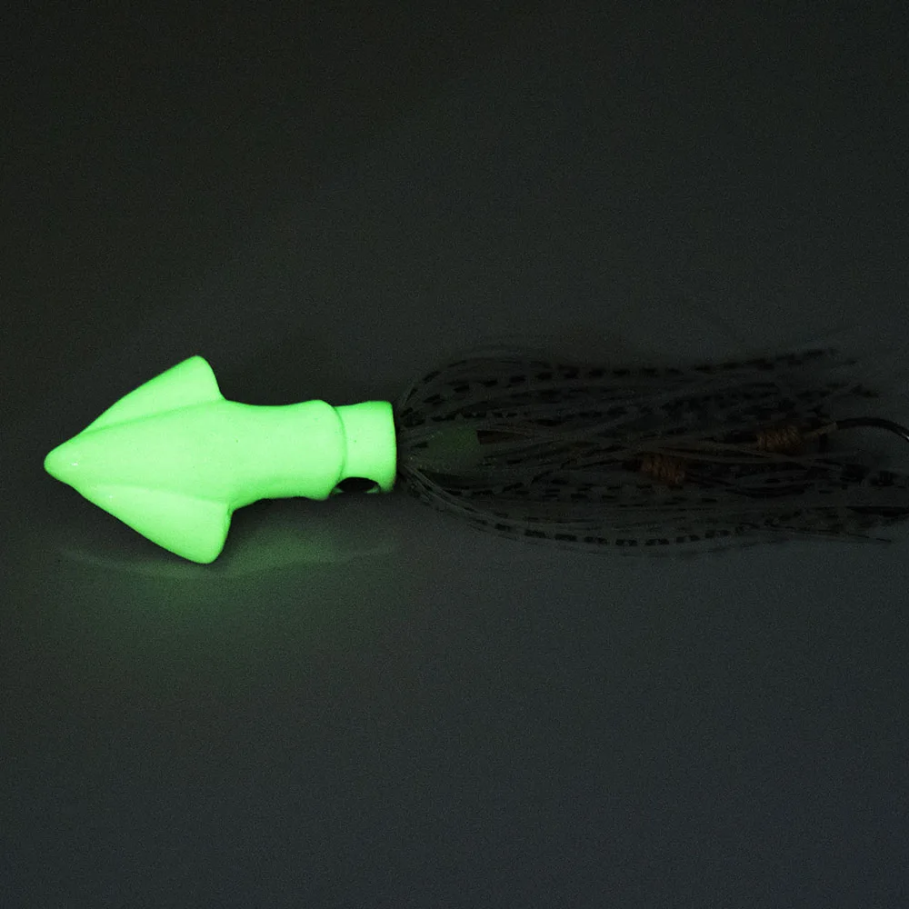 Countbass-señuelo de plantilla de calamar Madai, falda de silicona para el vientre, Jigging salado de goma, pargo brillante, 90g, 3,17 oz
