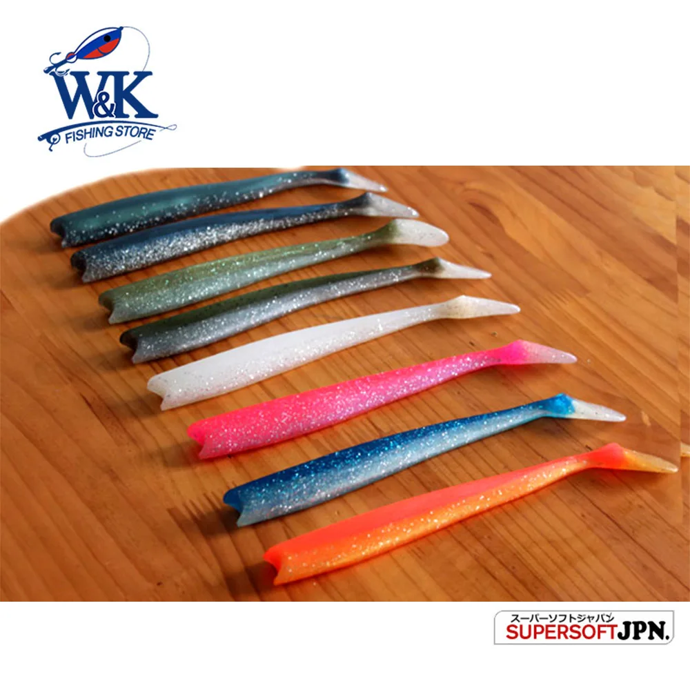 Sábalo de paleta de 22cm, sábalo de cola de paleta, tamaño grande opcional, Color suave, acción del sábalo de arrastre, cebo de silicona suave, señuelo de pesca - imagen 5