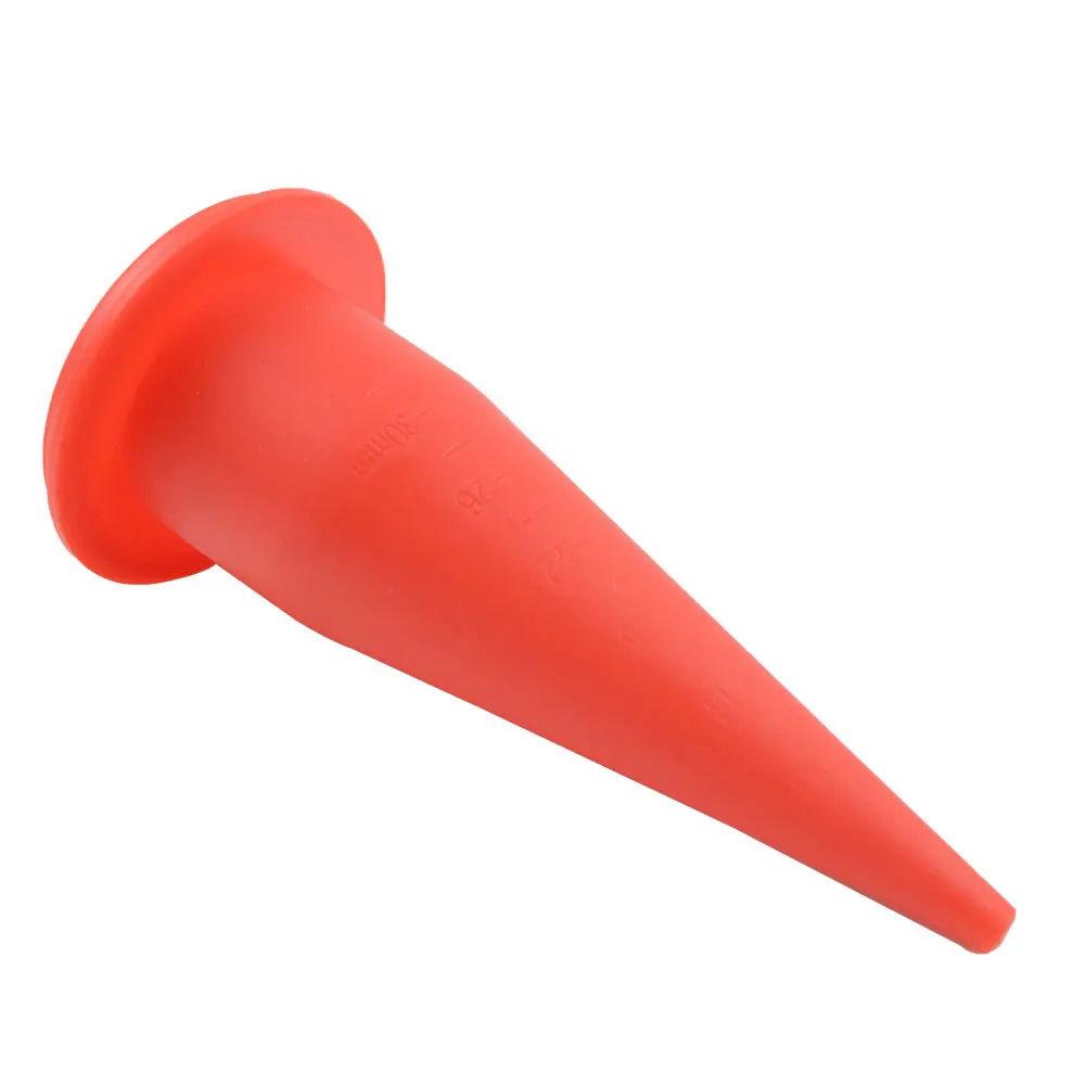 Boilie gun boquillas de repuesto para pesca, accesorios para la fabricación de cebo de pesca de carpa, colores rojo y amarillo, 2 unidades - imagen 3