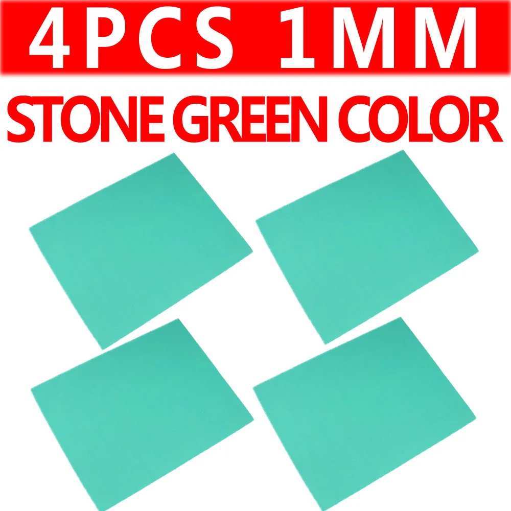 4PCS 1mm Stone Green