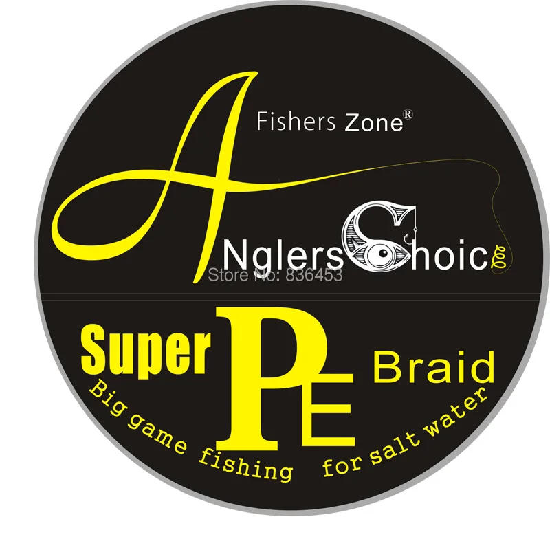 Anglers Choice japanese100% PE-sedal de pesca trenzado, 500m, multifilamento, 40lb, 80 lb100lb, el mejor sedal de pesca - imagen 2