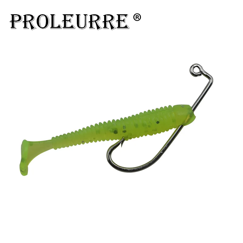 Anzuelo de pesca con púas de acero de alto carbono, anzuelo de tamaño 2 #1/0 #2/0 #3/0 #4/0 #5/0 #, anzuelos de pesca, soporte de cebo para peces, estanque de gusanos, 20 piezas - imagen 2