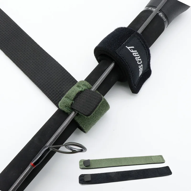 Vendaje elástico para caña de pescar, accesorios reutilizables para caña de pescar, soporte de anillo guía, correa de cinturón, tirantes - imagen 2