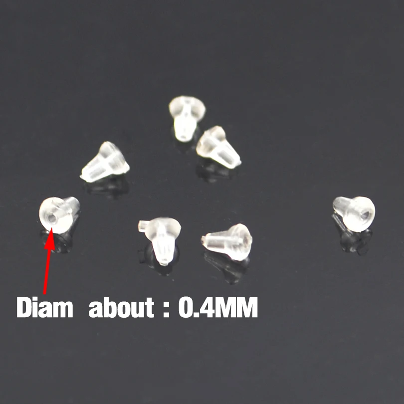 MNFT 50 Uds gancho de pesca de carpa Stopper en ganchos deslizantes soporte Terminal aparejos goma Pop Up Set Up Rig vástago cuentas Accesorios - imagen 5