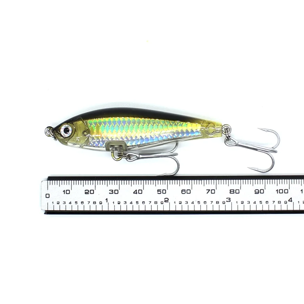 AOCLU-palo de lápiz que se hunde duro, señuelo de cebo duro, pared interior, escamas brillantes para trucha de lubina de clase Alll, pesca en agua salada, 70mm, 8,5g - imagen 3