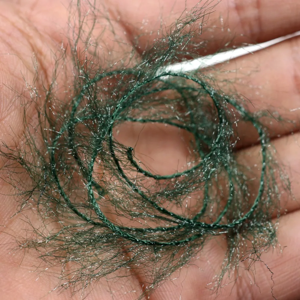 Wifreo-Material de atado de moscas, carrete de 10m, hilo de fibra brillante Dub Chenille, Streamer de agua salada, ninfa, Scud, Wooly Bugger, sanech Fly Tying - imagen 4