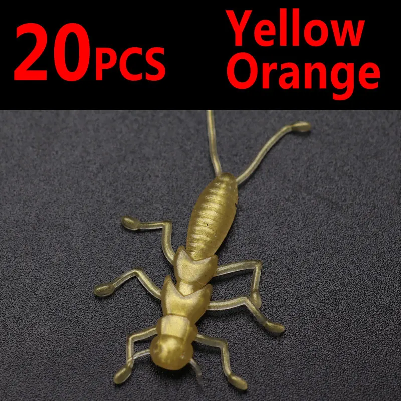 20pcs yellow orange