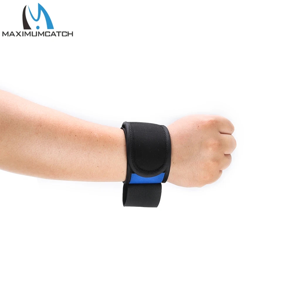 Maximumcatch-soporte de muñeca de pesca de neopreno, ayuda de fundición, soporte para caña de pescar, accesorio de cojín elástico suave, herramienta de pesca - imagen 5