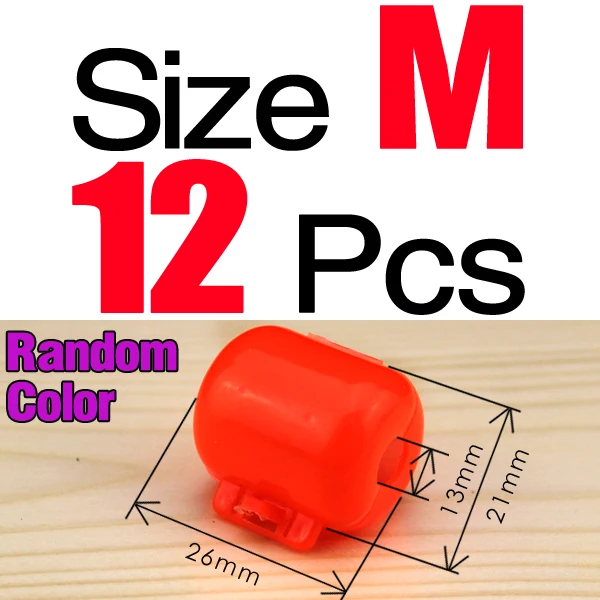 12Pcs M Random Color