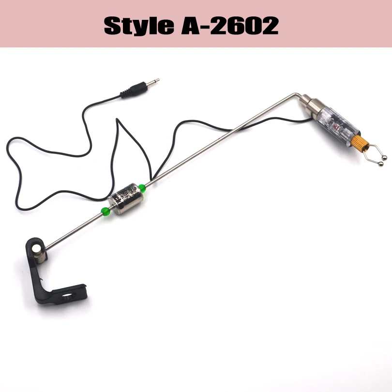 MNFT indicadores de mordedura, alarma de caña de pescar, Swinger de pesca de carpa con opción de 3 estilos, 1 ud. - imagen 3