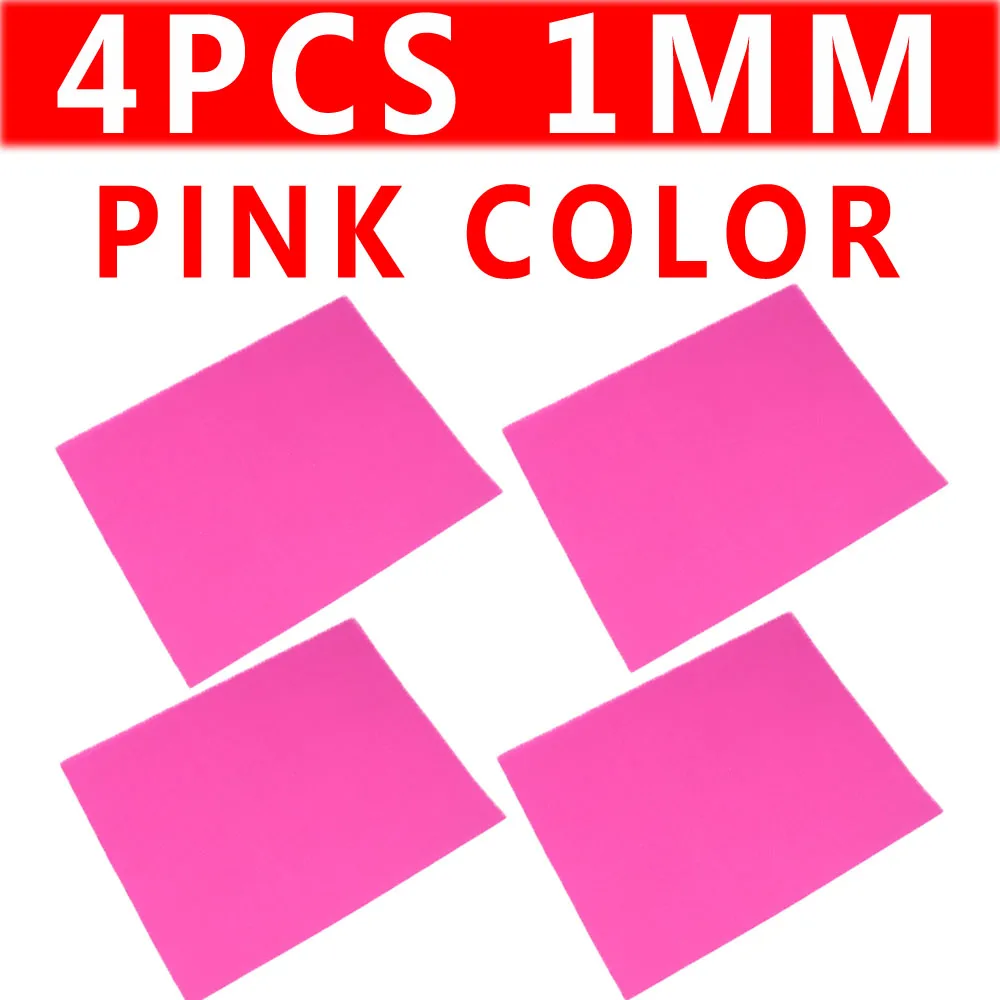 4PCS 1mm Pink