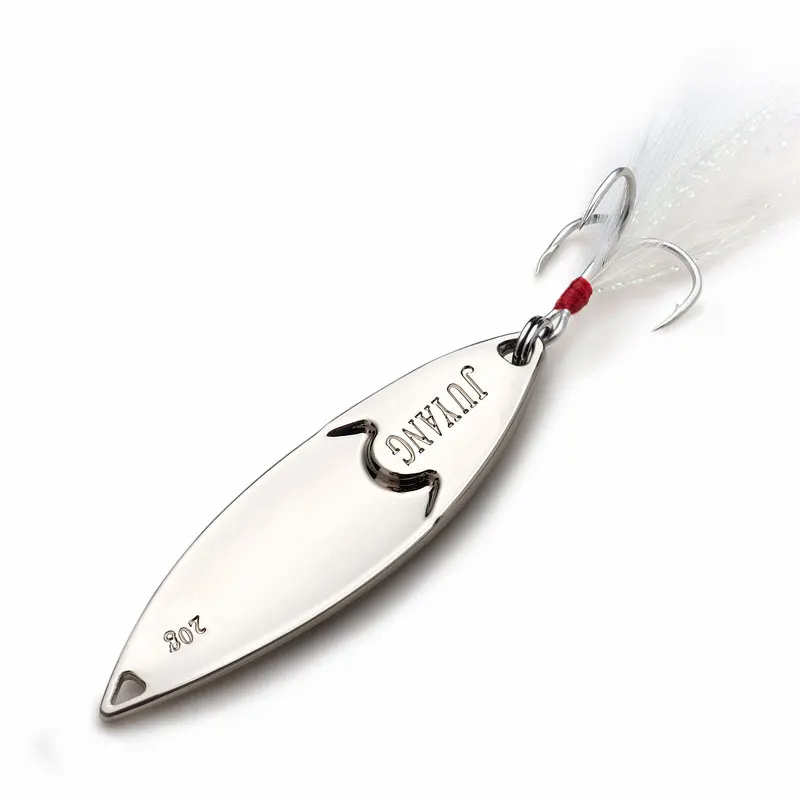 JUYANG-señuelo de pesca con cuchara, 2,5g-30g, señuelo de Metal, cebo duro, Señuelos de pesca de carpa, aparejos de pesca
