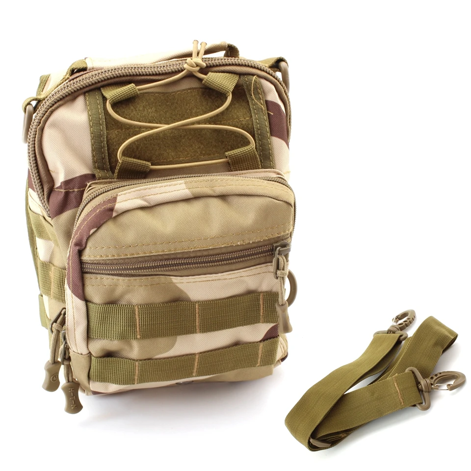 Mochila De Pesca multifunción, bolsa de lona para deportes al aire libre, caza, Camping, escalada, 28x19x11cm - imagen 2