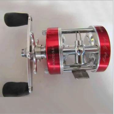 CL30-90 de tambor Ming Yang, rueda de doble manivela lateral de metal, carrete de pesca en hielo, aparejos de pesca - imagen 3
