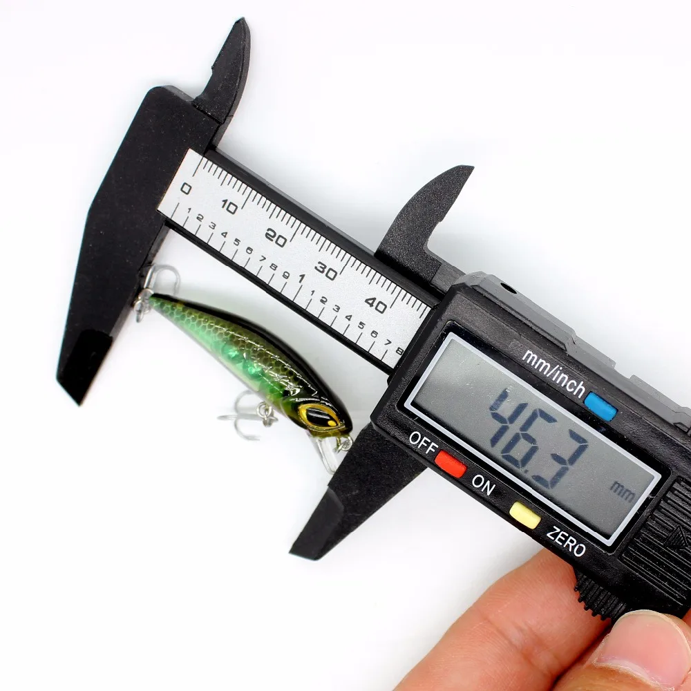 AOCLU-sonajero DE PESCA DE pececillos que se hunde, señuelo Wobbler de cebo duro, playa, lubina, gato, trucha, gancho 14 # VMC, buceo, 1,5 m, 45mm, 3,0g - imagen 5