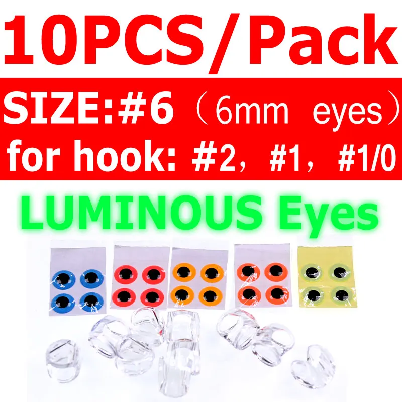 size 6 luminous eyes