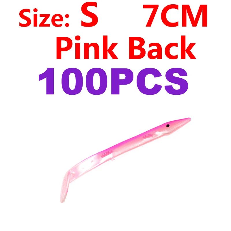 Pink Back S 100pcs