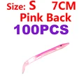 Pink Back S 100pcs