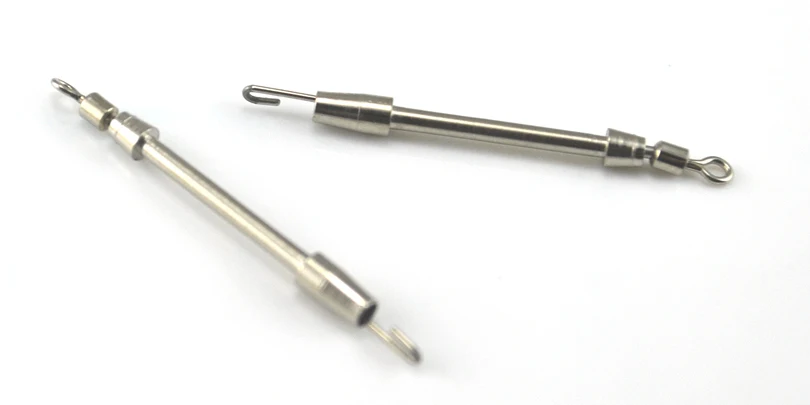 MNFT 8 unids/pack Express Pin conector Tippet rápido pesca giratoria pequeños accesorios aparejos de pesca dispositivo de gancho de sublínea - imagen 2