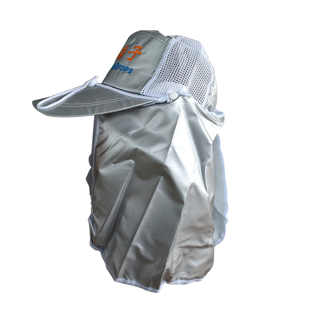 Visera para deportes al aire libre, sombrero con protección UV para la cara, cuello, pesca, protección solar - imagen 4