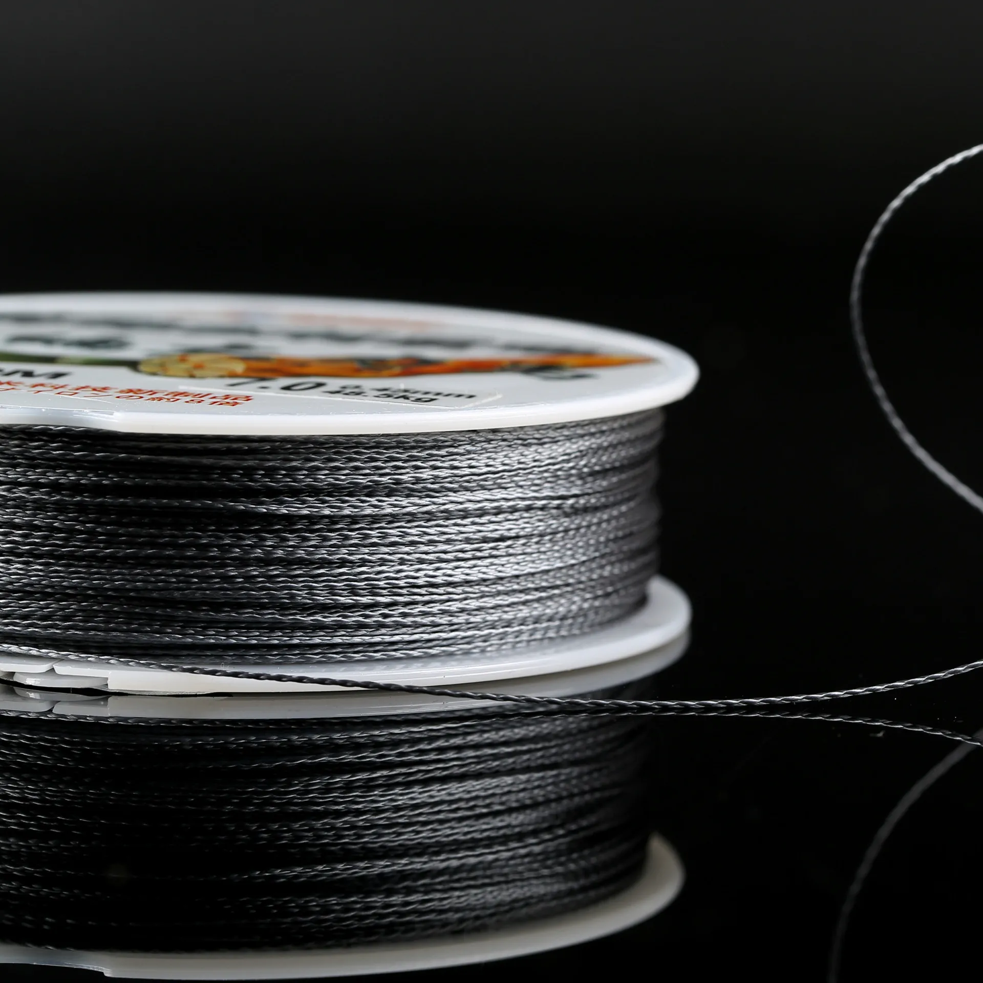 Línea de tensión grande de 100m, hilo de pesca rocoso de PE, resistente al desgaste, 4 soportes, 2 unids/lote - imagen 3