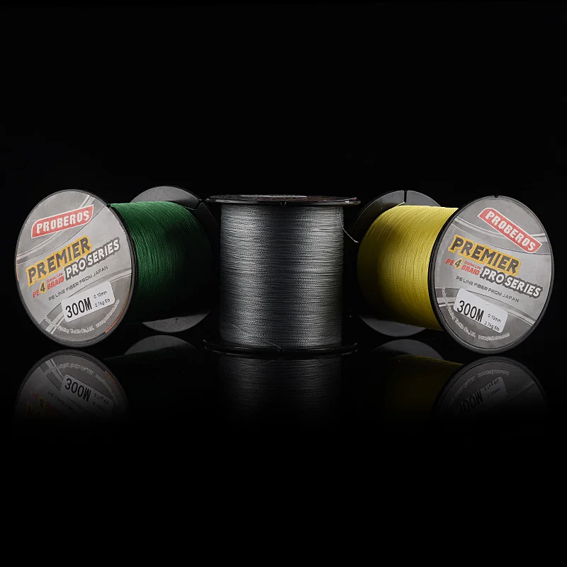 Línea de pesca trenzada de PE multifilamento japonés súper fuerte de 300m, 4 soportes de 6 libras a 100 libras para herramienta de cuerda de alambre de pesca de carpa japonesa B4 - imagen 4