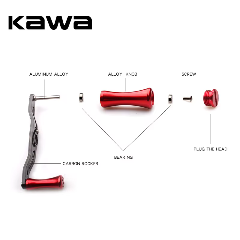 Kawa Mango carrete spinning perilla aleación basculante nuevo - imagen 3