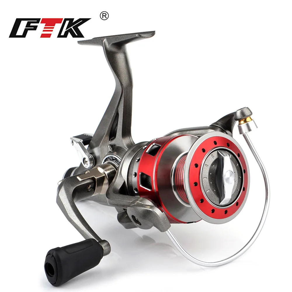 FTK-carrete giratorio 5 + 1BB 4,6/5,0: 1 2000-6000, carrete de pesca de carpa en agua salada - imagen 5