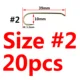 20pcs size 2