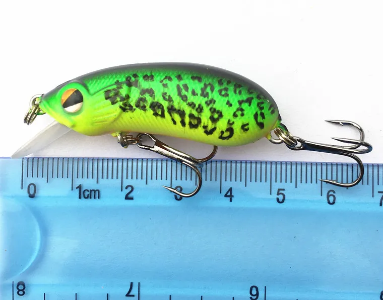 Señuelos de Pesca Minnow, cebos artificiales de hundimiento rápido, 5cm/7,5g, 8 ganchos, 1 pieza, venta - imagen 3