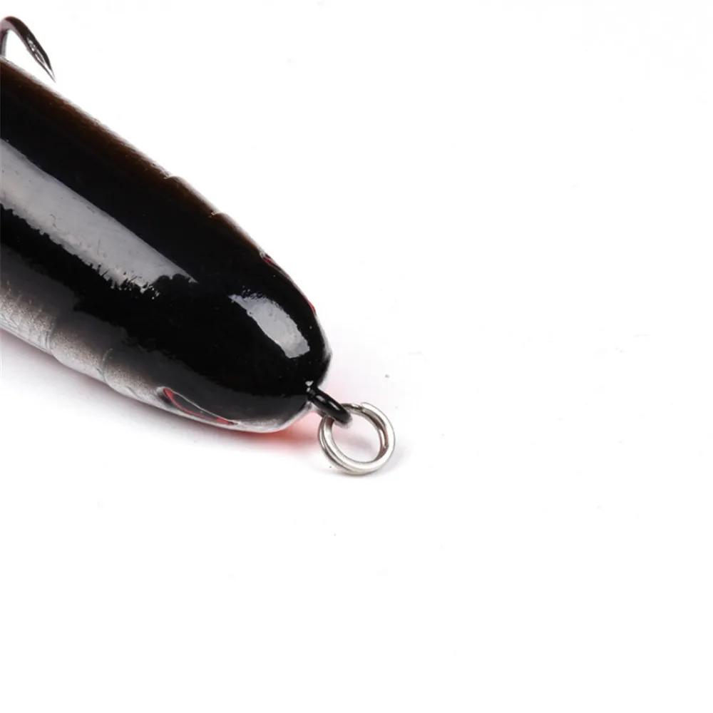 Whopper Plopper de calidad, señuelo de pesca de cola blanda giratoria, 100mm/13,2g, 1 unidad - imagen 4