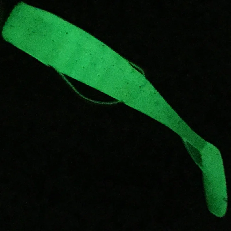 2 señuelos de repuesto para Jigging, cebo blando, Señuelos de Pesca de 8cm, 8,5g, plantilla para cabeza DIY, cola en T, aparejos de pesca con señuelo para lubina - imagen 5