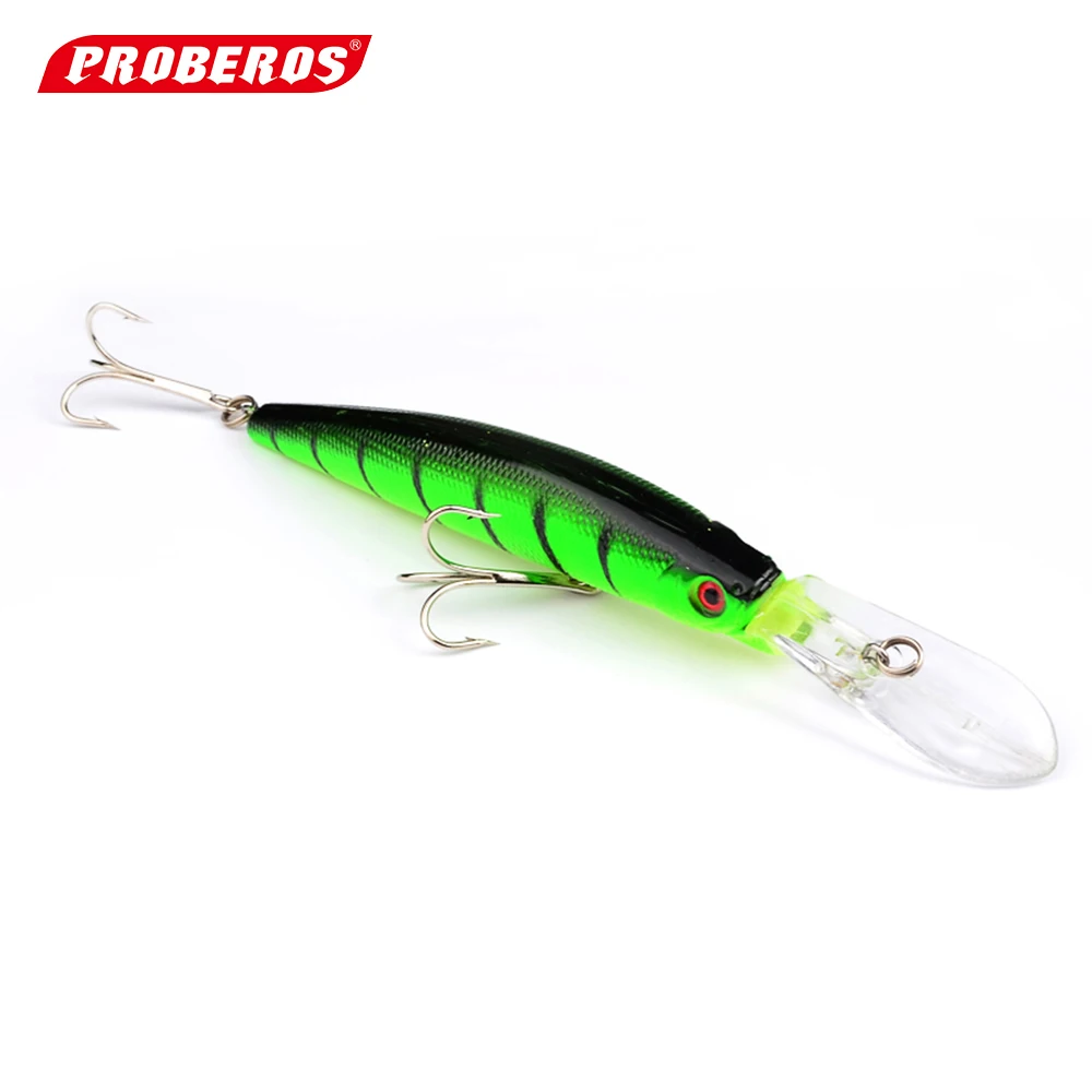Wobblers de pesca de 14,5 cm y 15,53g, señuelo de pesca Swimbait Crankbait de 6 colores, cebo Artificial con ganchos #4 - imagen 4