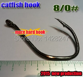 2025Anzuelo grande CAT FISH HOOK 8/0 Aparejos de pesca 8 unids/pack Cada compra adicional ahorra 1 $ de descuento en el precio original - imagen 2