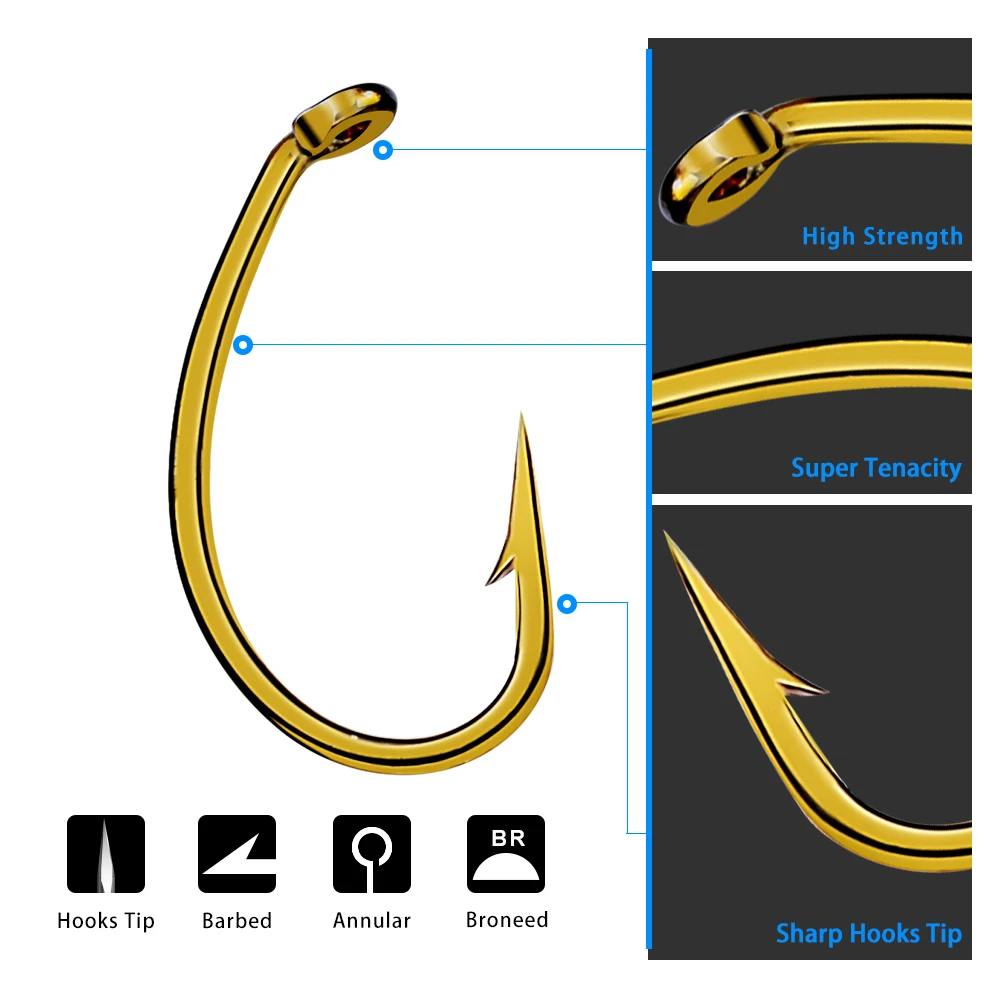 Anzuelo dorado afilado para pesca con mosca, ninfa, Scud, Caddis, camarón, carpa, n. ° 8, N. ° 12, 200 Uds. - imagen 2