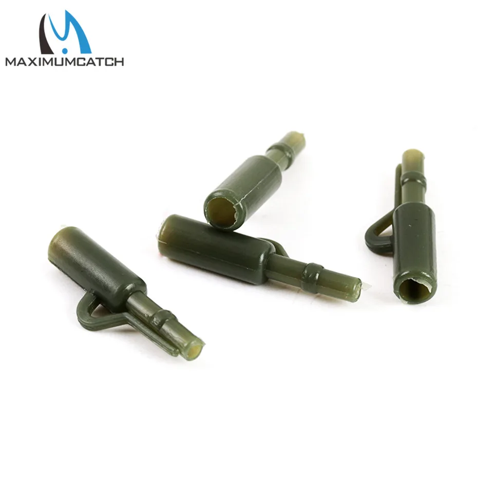 Maximumcatch-Clips de seguridad para pesca de carpa, tubos de goma con pasadores, herramientas de aparejos de pesca de carpa, 25 unidades - imagen 3