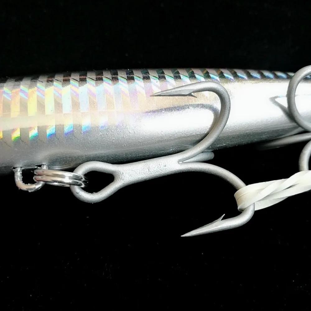 Noeby-señuelo de acero inoxidable para pesca, 1 unidad, 130mm/32,5g, 185mm/60g, 225mm/76g - imagen 5