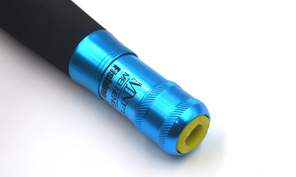 MNFT 2 juegos de mango de caña de pescar de aleación de aluminio y EVA, Kit de caña DIY, mango de cambio de caña de pescar multifunción - imagen 2